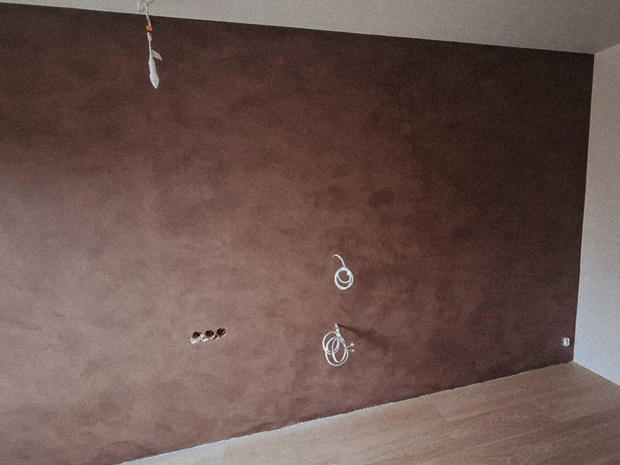 Alkantarus suede-effect paint – Brush Finish, Private Flat, Wrocław