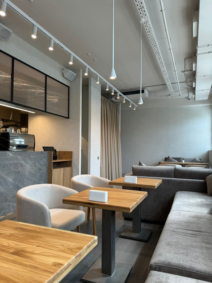 Alkantarus suede-effect paint – Brush Finish, Restaurant, Wrocław
