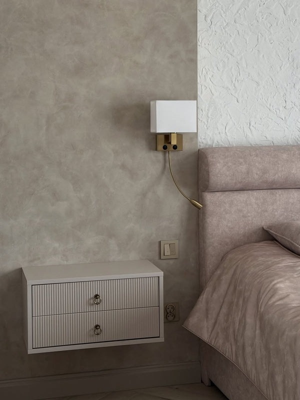 Alkantarus suede-effect paint – Trowel Finish, Private House, Przysieka Stara