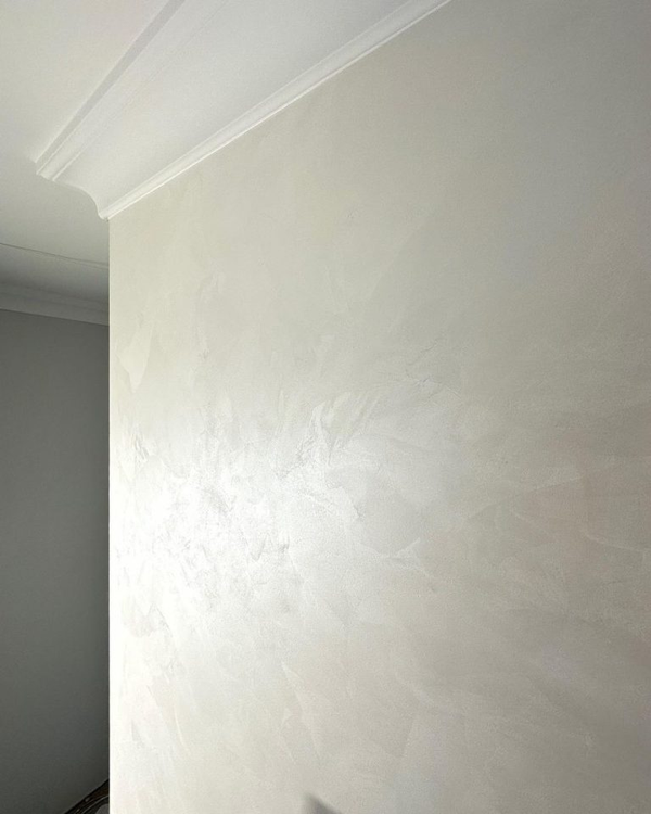 Limewash Paint on Brick — Interior Feature Walls
