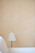 #124 Warm Nougat limewash paint on a wall