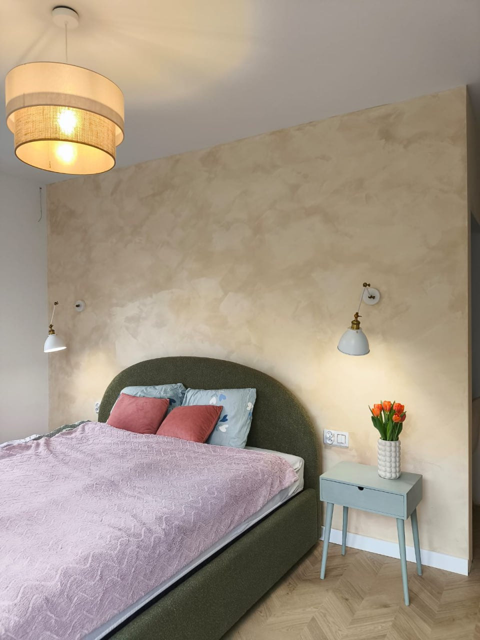 #132 Natürliche Leinwand – Limewash-Farbe