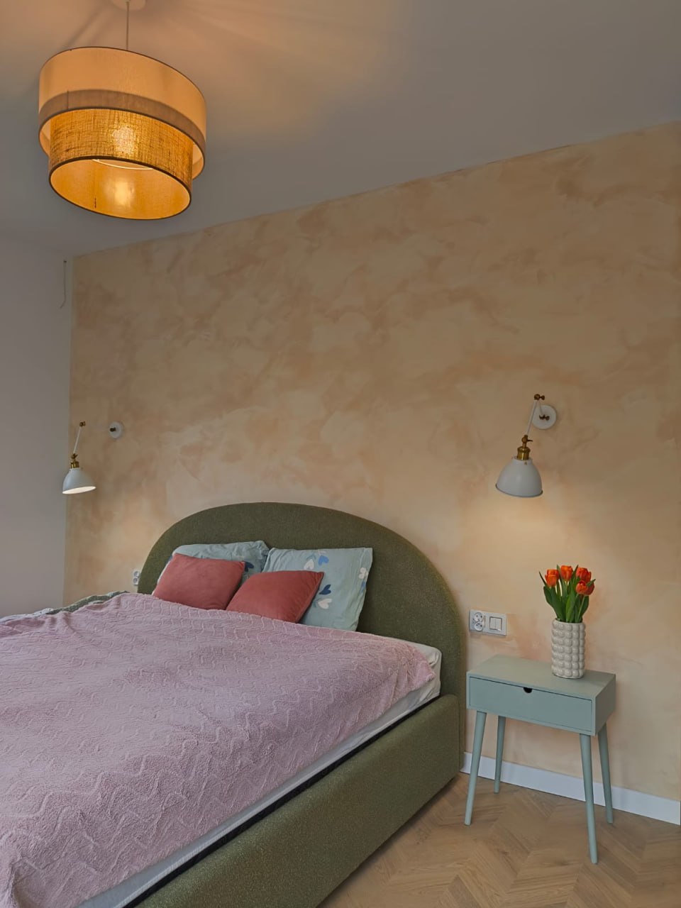 #132 Natürliche Leinwand – Limewash-Farbe