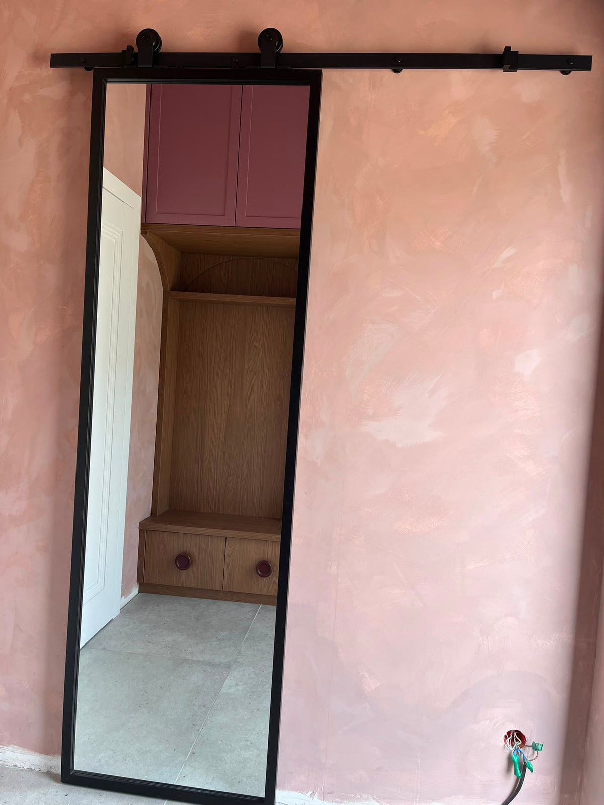 #72 Warm Clay limewash paint on a wall – customer project, photo 6