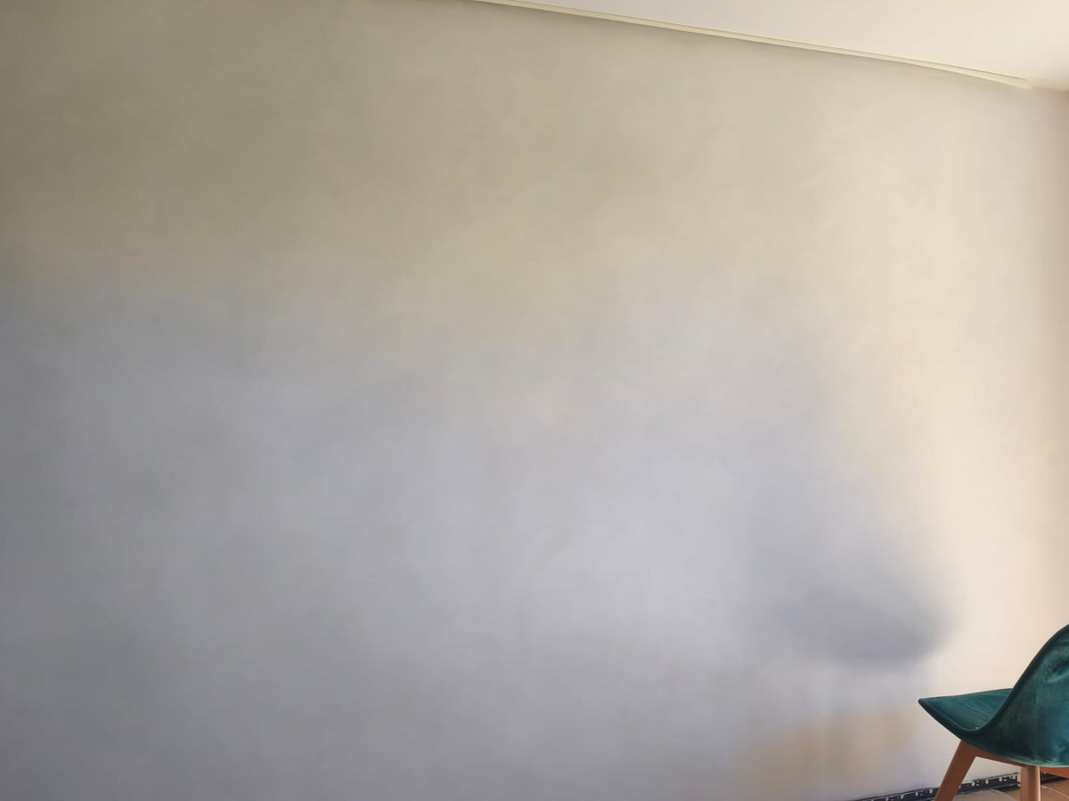#184 Cloud Dust limewash paint on a wall – customer project, photo 1