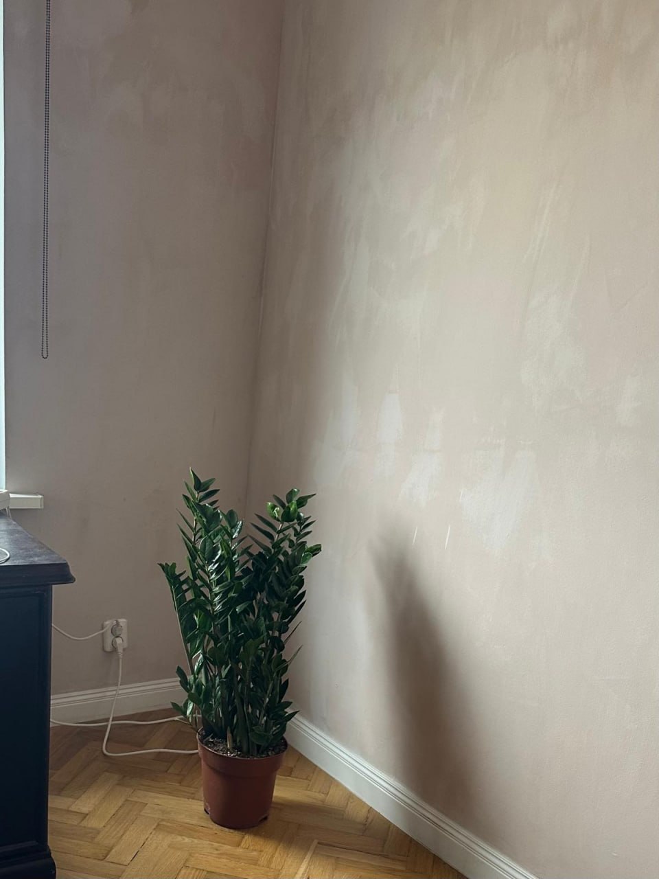 #218 Rose Beige limewash paint on a wall – customer project, photo 4