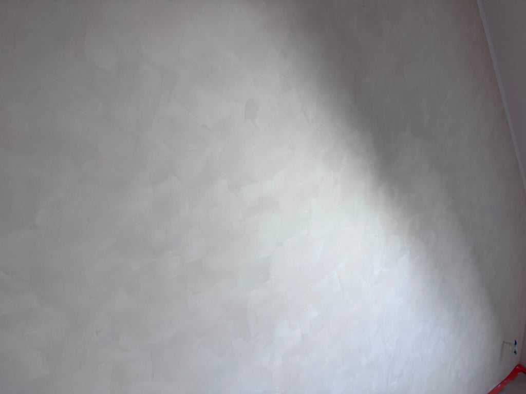 #214 Warm Shell limewash paint on a wall – customer project, photo 5