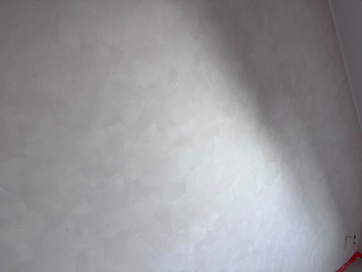 #214 Warm Shell limewash paint on a wall – customer project, photo 5