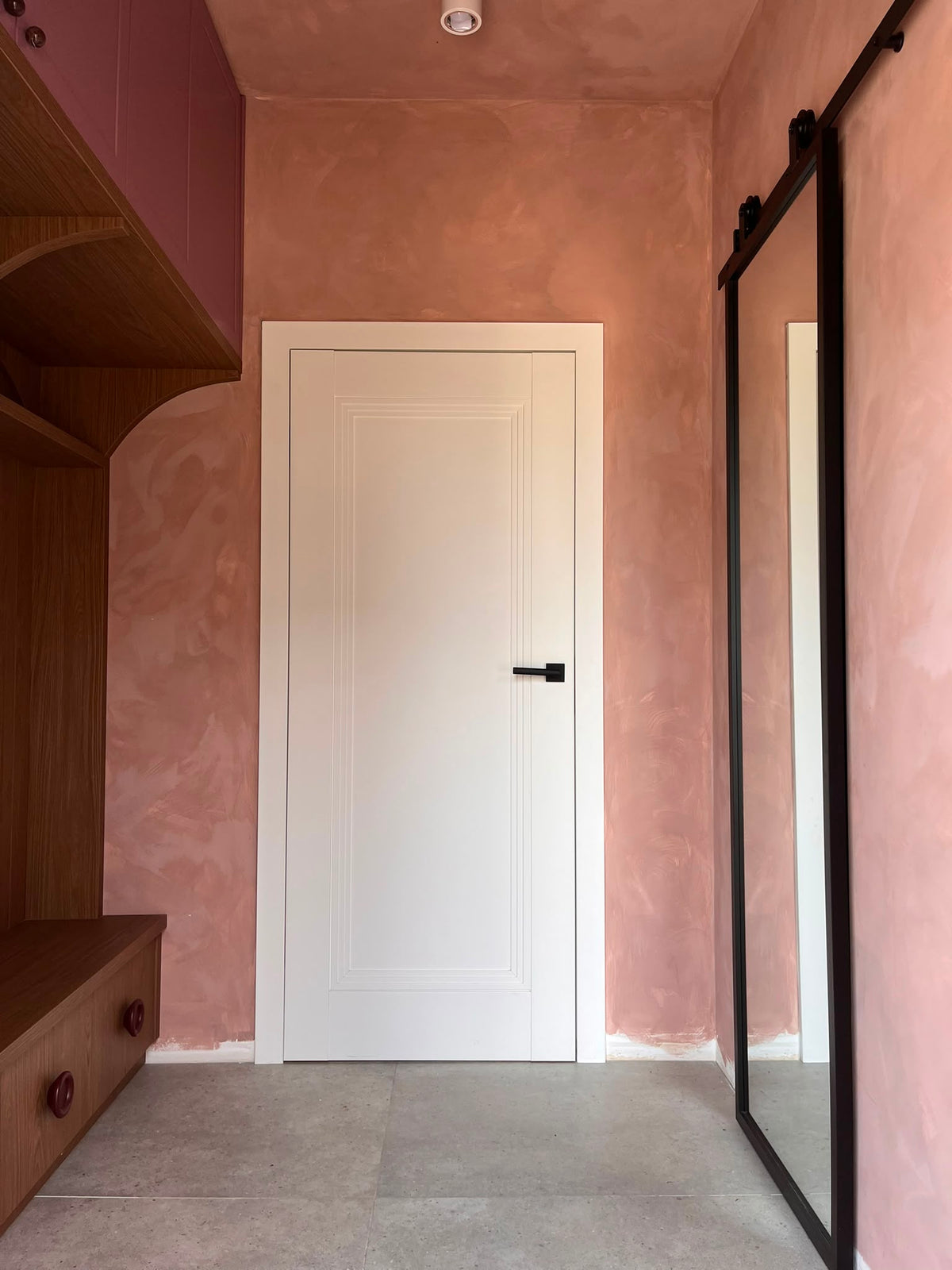 #72 Warm Clay limewash paint on a wall – customer project, photo 8