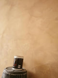 #203 Caramel limewash paint on a wall – customer project