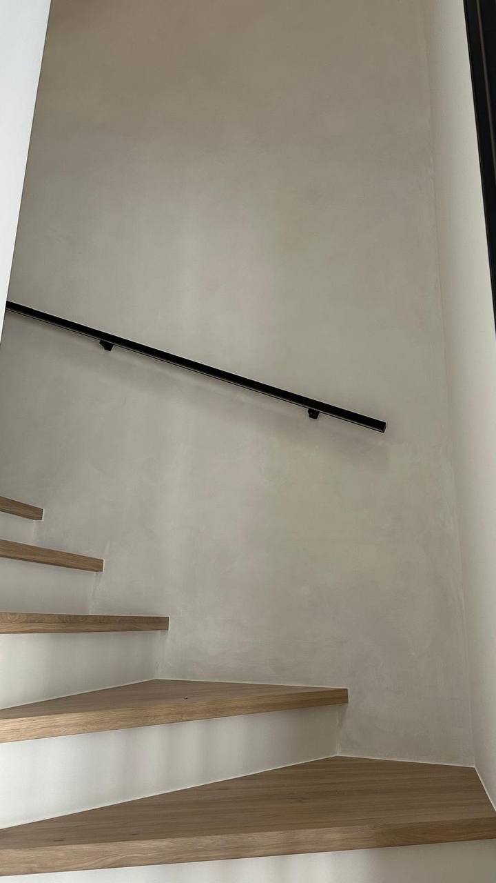 #189 Chalk White limewash paint on a wall – customer project, photo 7