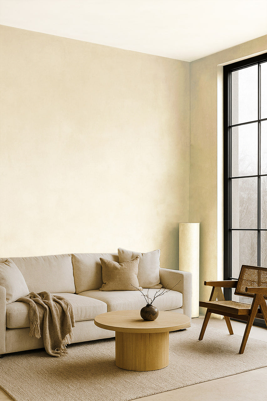 #215 Crème du Désert – Limewash Paint
