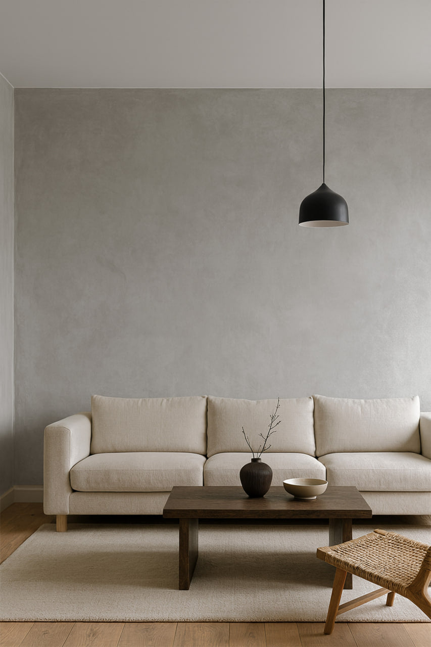 #84 Milky Grey – Limewash Paint