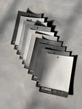 Soft Grey Limewash Colour Card set in grey shades