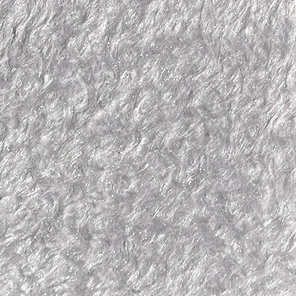 #8 Silver Fiber Papirus cotton plaster on a wall, close-up of the cotton-fibre texture