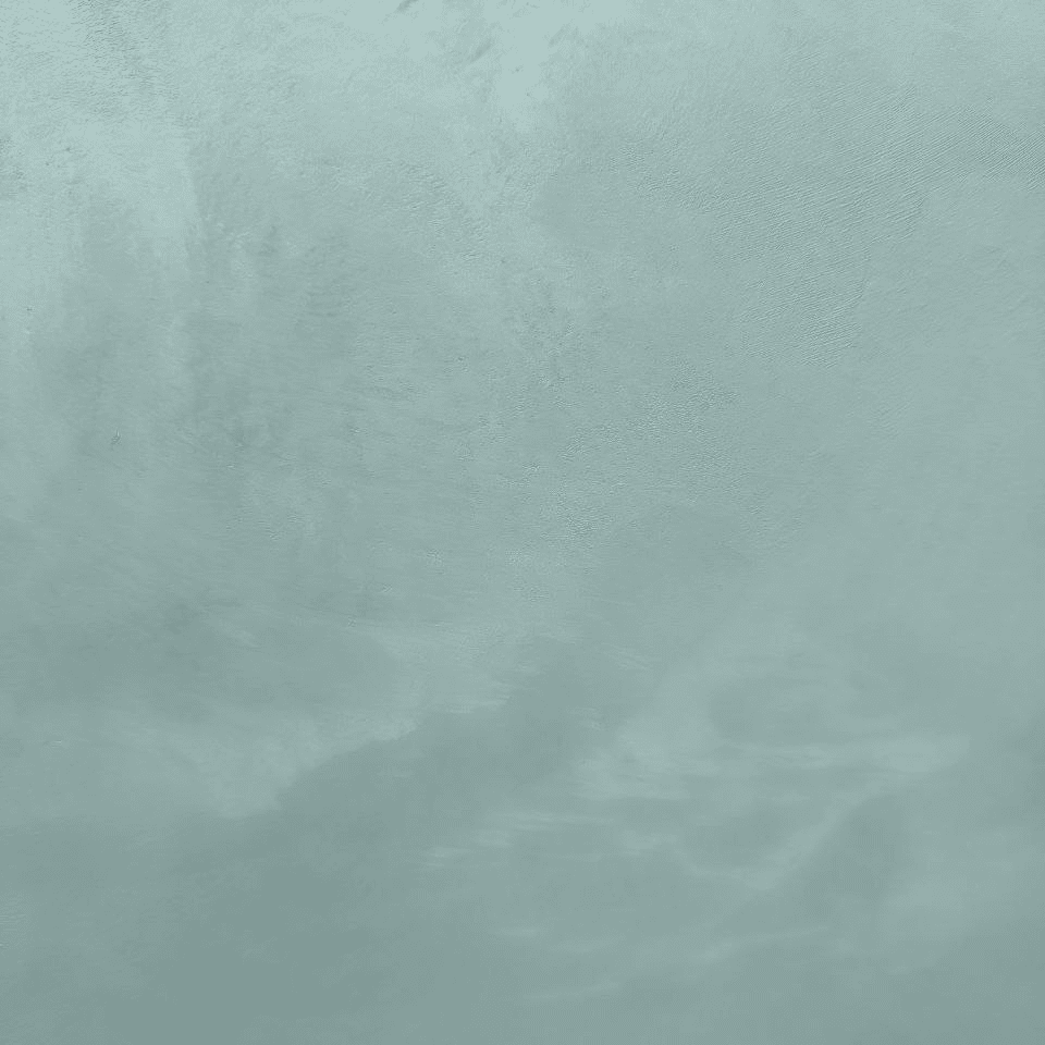 #34 Aqua Velvetus decorative silk stucco, close-up of the finish