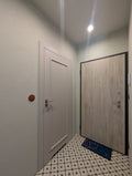 #11 Olive Haze limewash paint on a wall – customer project, photo 1