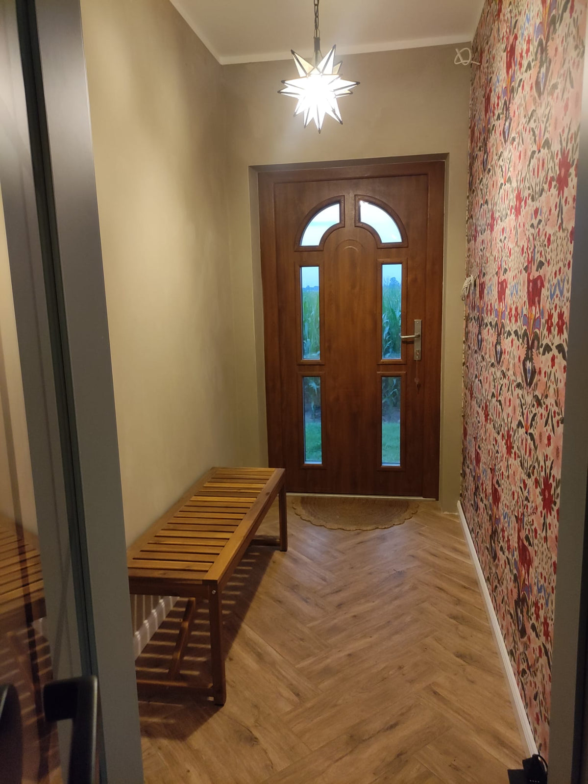 #14 Dry Olive limewash paint on a wall – customer project, photo 1