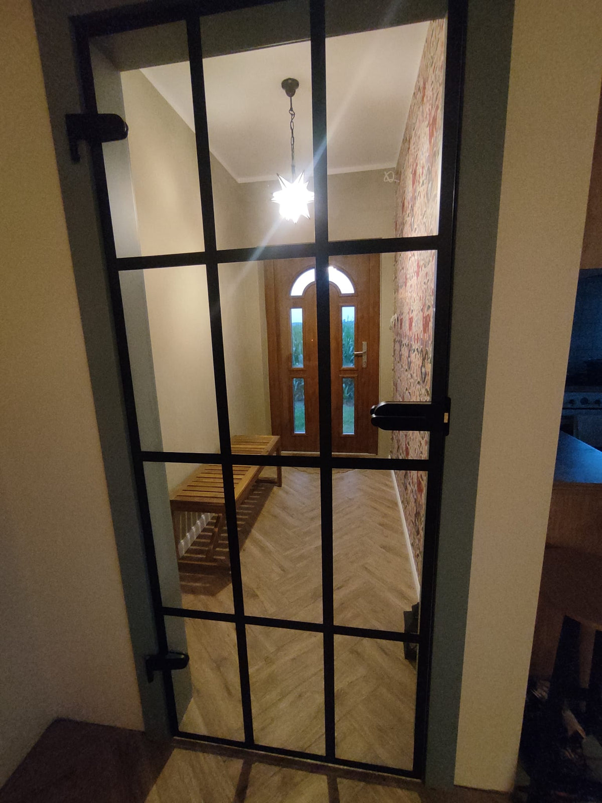 #14 Dry Olive limewash paint on a wall – customer project, photo 2