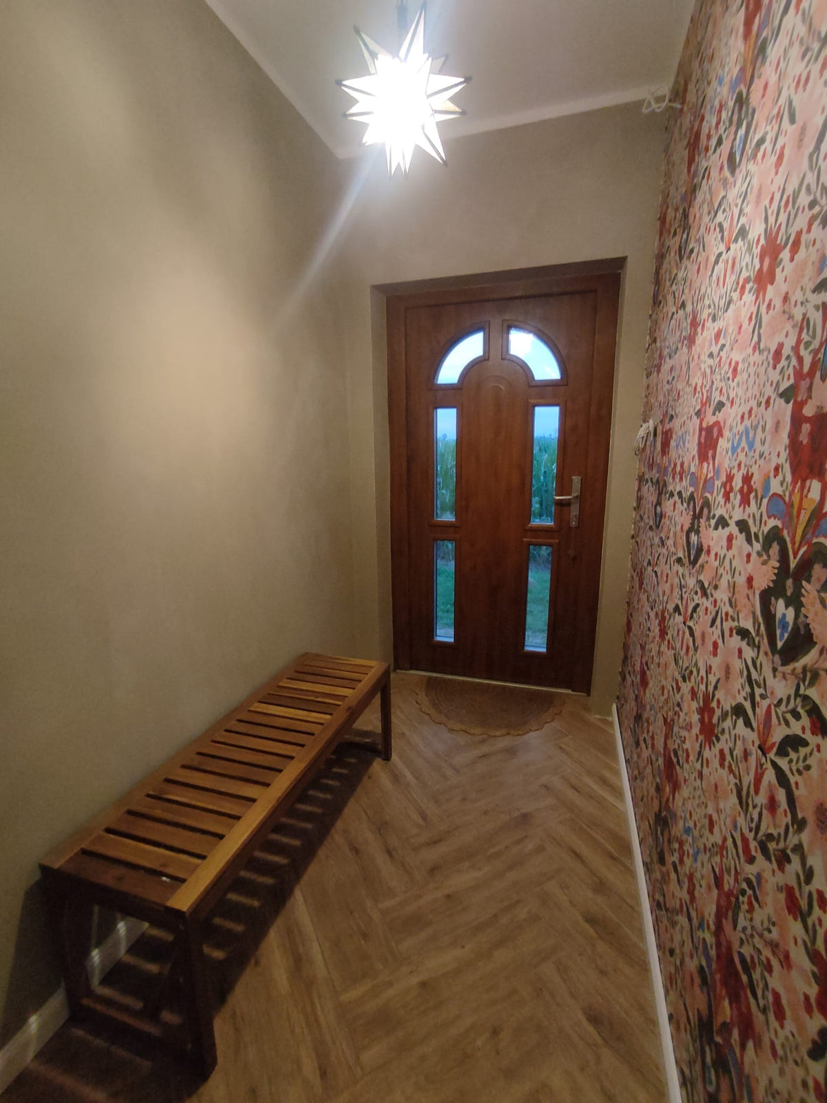 #14 Dry Olive limewash paint on a wall – customer project, photo 3