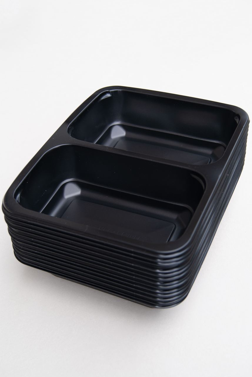 Stack of two-colour Limewash trays