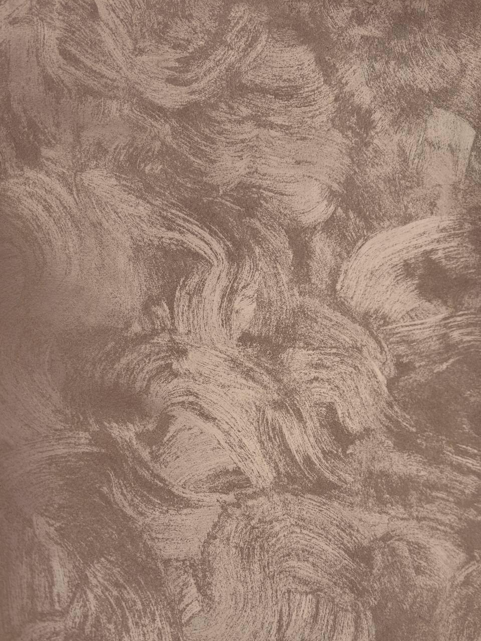 #5 Soft Truffle Saharus sand-effect paint on a wall