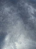#7 Misty Cobalt Saharus sand-effect paint on a wall
