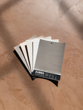 MilkShake Limewash Colour Card set in warm chocolate tones